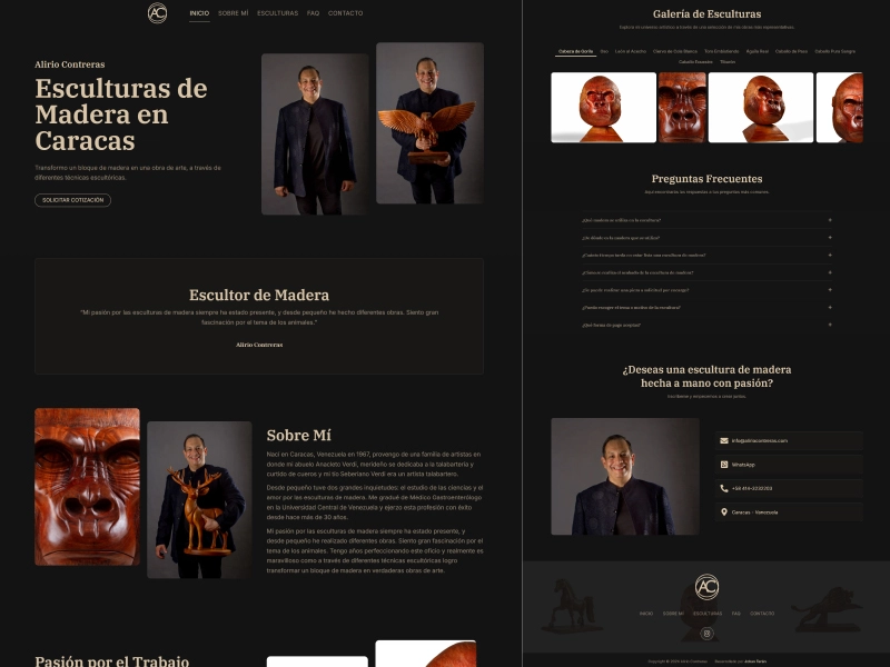 Muestra de Diseño de Página Web