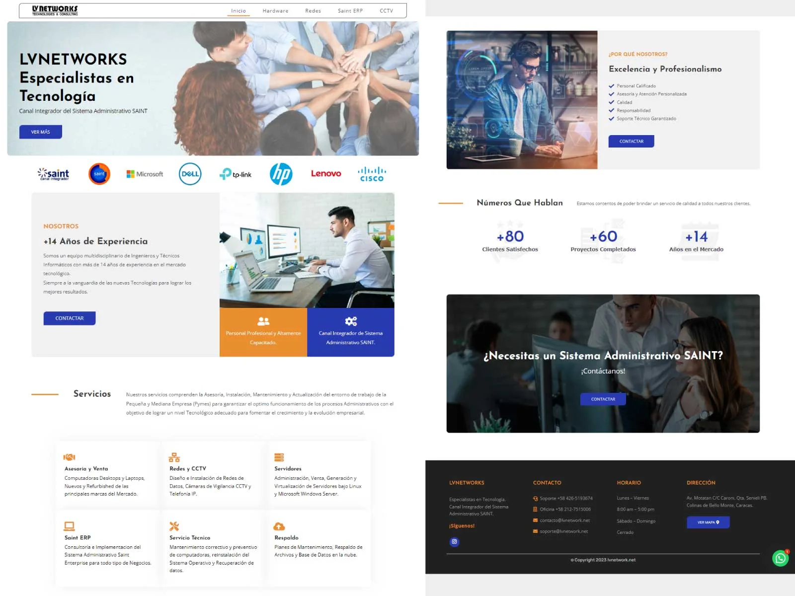 Muestra de Diseño de Página Web